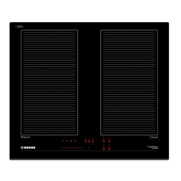 CATA Hob | NorCook IH N6404 BK | Induction | Number of burners/cooking zones 4 | Touch | Timer | Black