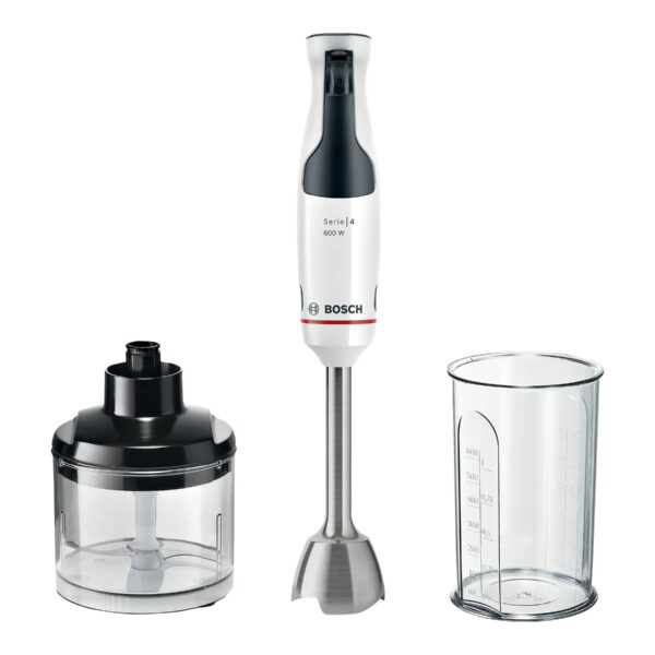 Bosch | Hand Blender | MSM4W220 ErgoMaster | Hand Blender | 600 W | Number of speeds Stepless | White