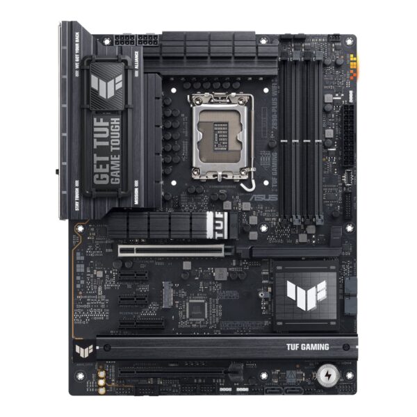 Asus TUF GAMING Z890-PLUS WIFI | Processor family Intel | Processor socket LGA1851 | DDR5 | Supported hard disk drive interfaces M.2, SATA | Number of SATA connectors 4