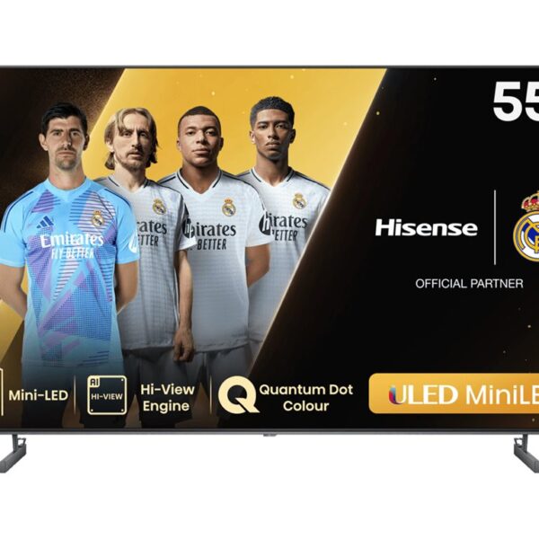 Hisense Mini LED Smart TV | 55U6NQ | 55" | Smart TV | VIDAA OS | UHD | Black