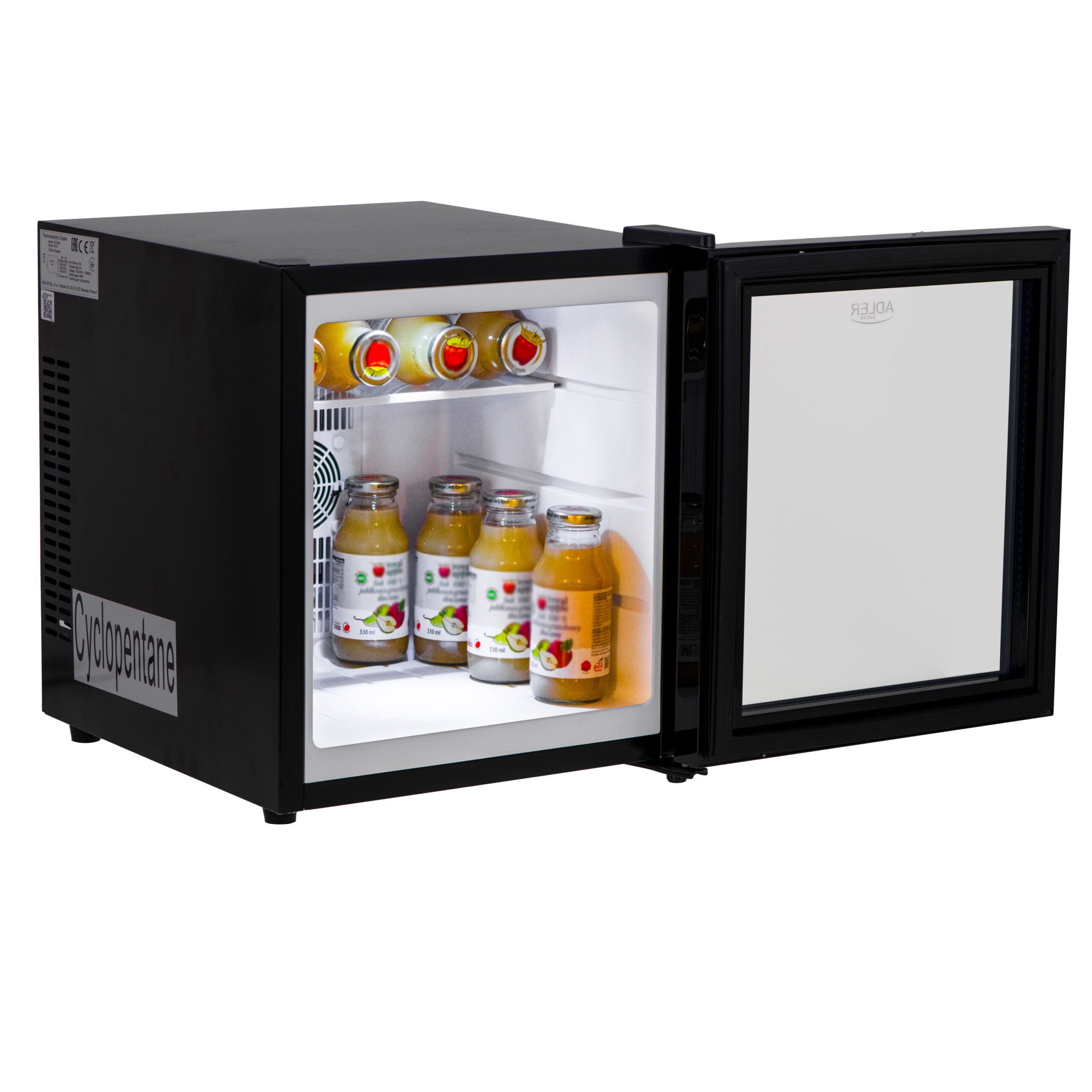 Adler | Thermoelecric Cooler | AD 8088 | Energy efficiency class E | Free standing | Larder | Black - Image 3