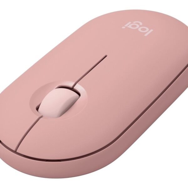 Logitech Mouse | Pebble 2 M350S | Wireless | Bluetooth | Tonal Rose