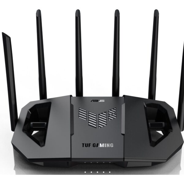 Asus | Dual Band WiFi 7 Extendable Gaming Router | TUF Gaming BE6500 | 802.11be | 6500 Mbit/s | Ethernet LAN (RJ-45) ports 4 | Mesh Support Yes | MU-MiMO Yes | Antenna type External fixed | 1