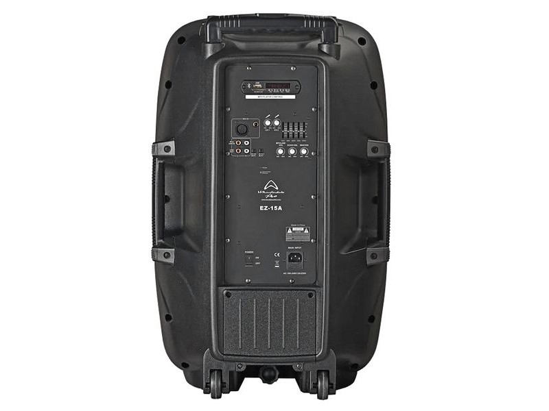 Wharfedale Mobile Active Sound System with Microphones | EZ-15A | 140 W | Bluetooth | Black | 4 Ω | Portable | Wireless connection - Image 3
