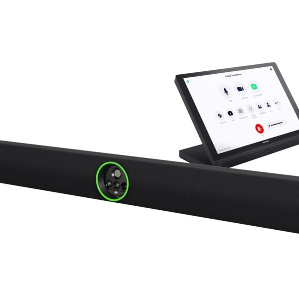 Crestron Flex Large Room Conference Solution with All-In-One Videobar 70 for Zoom Rooms | UC-B70-A-Z-I | Black