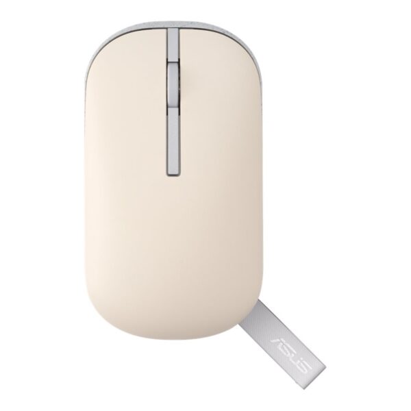 Asus Marshmallow Mouse | MD100 | Mouse | 2.4 GHz, Bluetooth | Beige