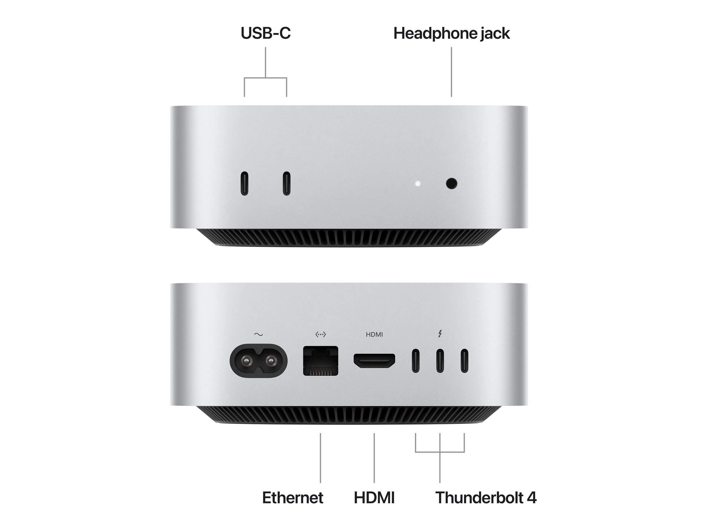 Apple Mac | Mini | Desktop | Apple M4 | Internal memory 16 GB | Solid-state drive capacity 512 GB | No Optical Drive | Keyboard language No keyboard | macOS - Image 5