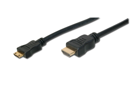 2m HDMI cable type A male - HDMI mini Typ C, bulk cable | Logilink | HDMI to mini-HDMI