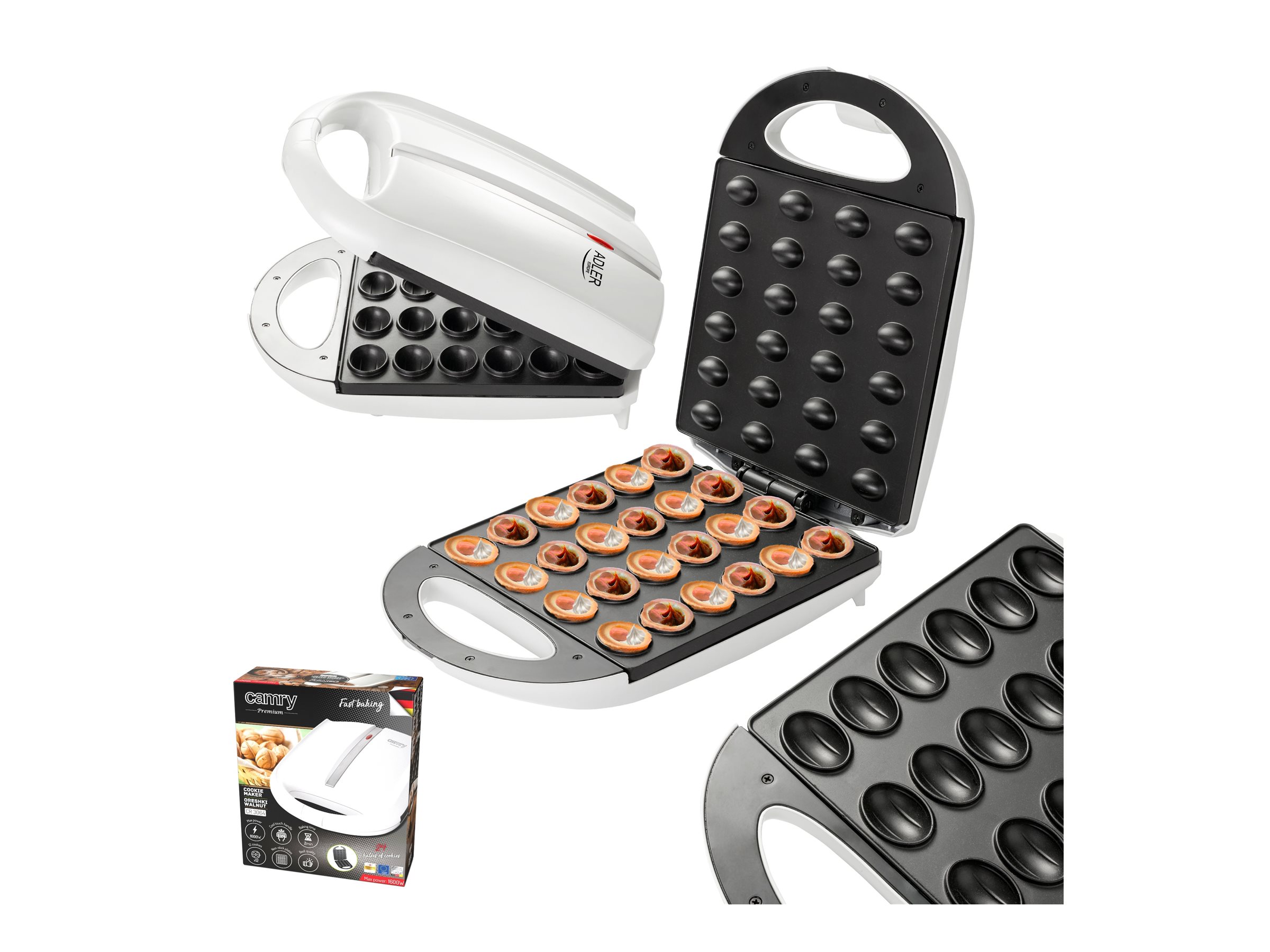 Adler Nut Maker XL (24 pcs) | AD 3039b | Nut Maker | 1600 W - Image 11