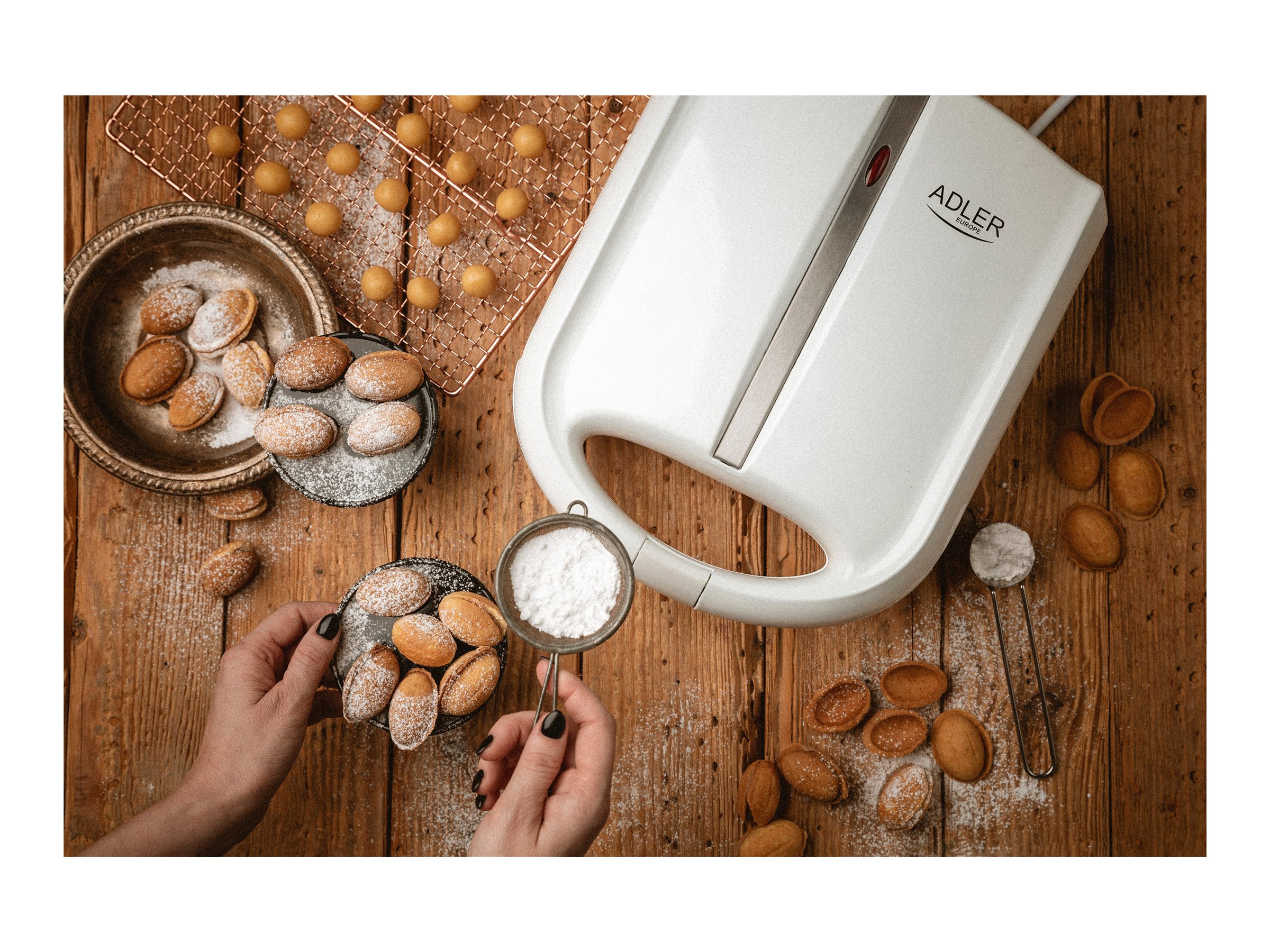 Adler Nut Maker XL (24 pcs) | AD 3039b | Nut Maker | 1600 W - Image 20
