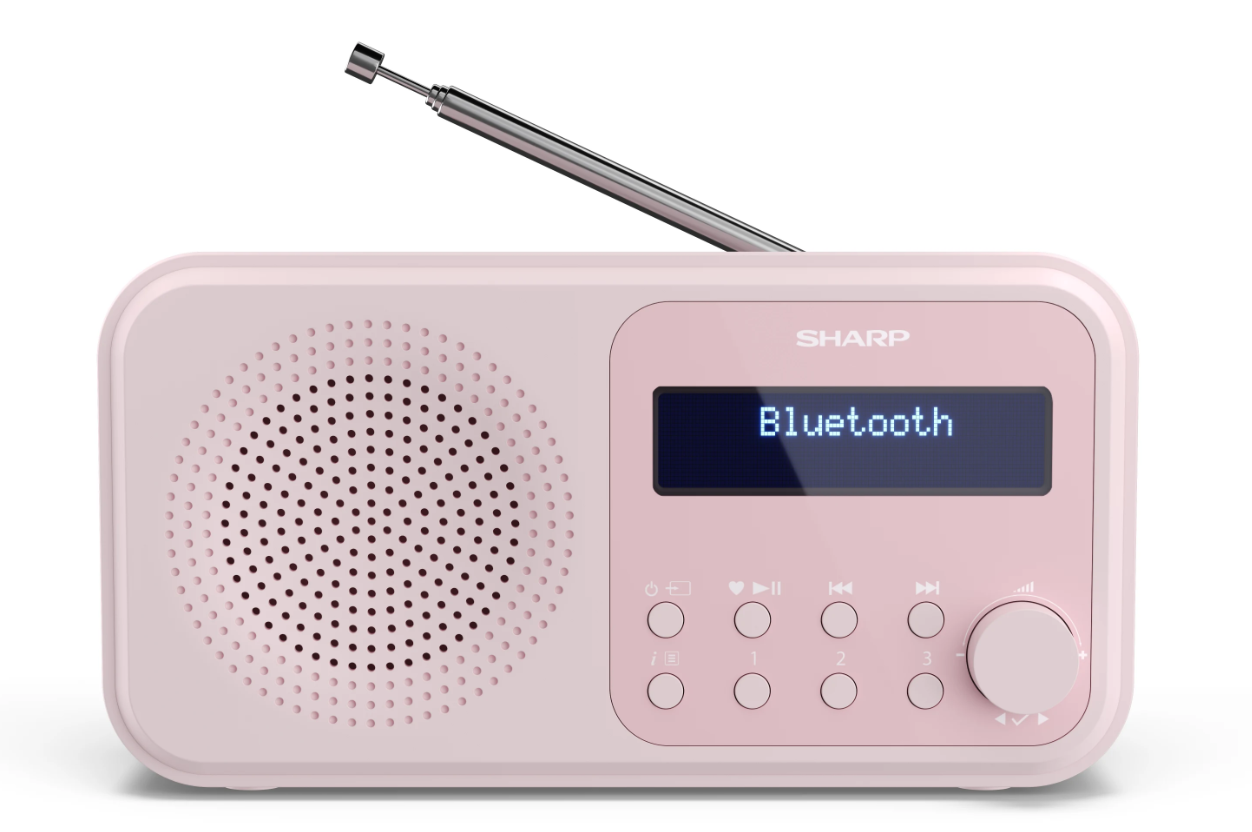 Sharp | Tokyo Digital Radio | DR-P420(PK) | Bluetooth | Pink | Portable | Wireless connection - Image 4