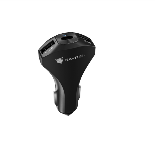 Navitel | Universal Car Splitter Charger | USP45 SLIM | USB-C power: Up to 27 W, 5V - 3.6A; 9V - 3A; 12V - 2.5A; USB-A power: Up to 18 W, 5V - 3A; 9V - 2A; 12V - 1.5A | 5 V | Car Charger