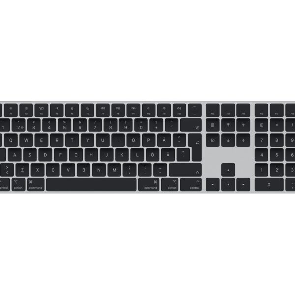 Apple Magic Keyboard with Touch ID and Numeric Keypad | MXK83S/A | Standard | Wireless | Swedish | Bluetooth