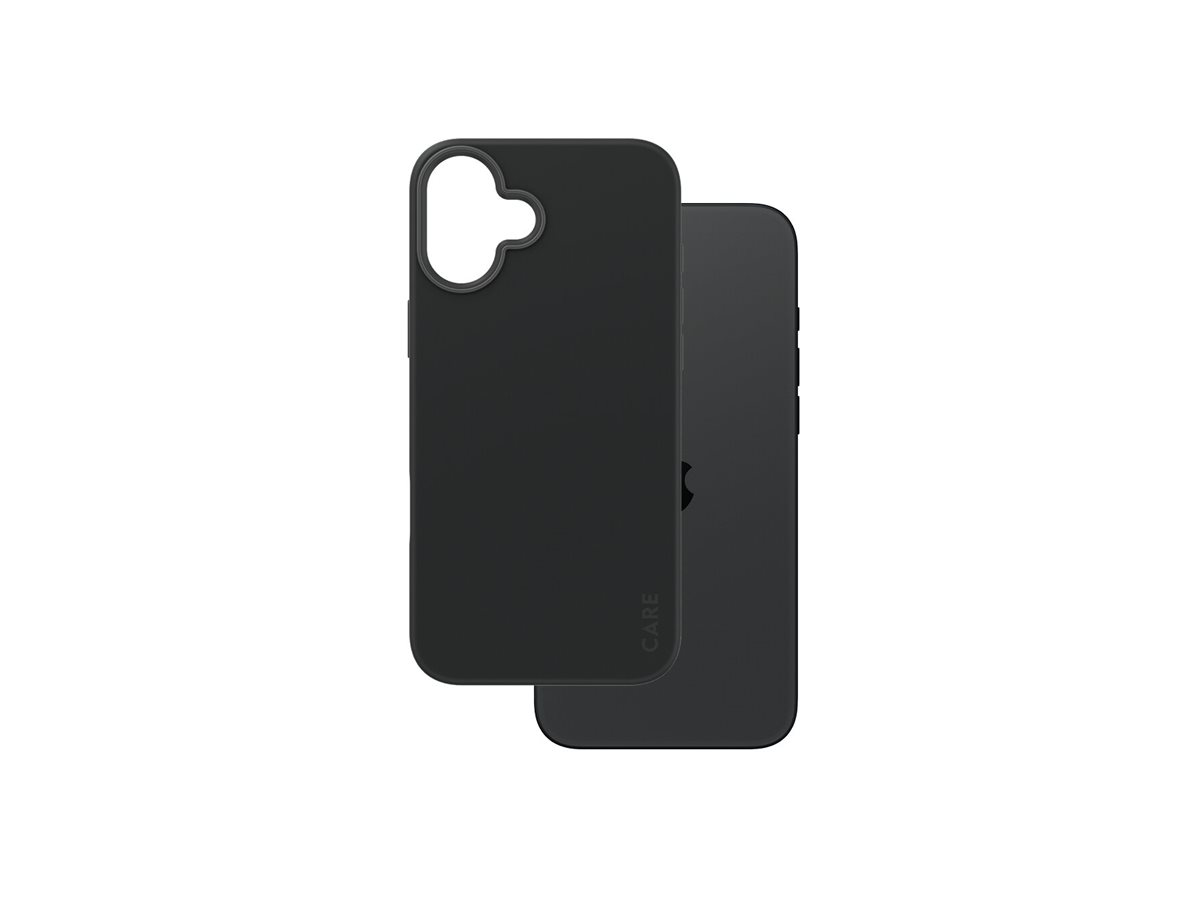 CARE by PanzerGlass Case Fashion | Back protection | Apple | iPhone 16 Plus | Recycled plastic | Black | MagSafe - Image 4