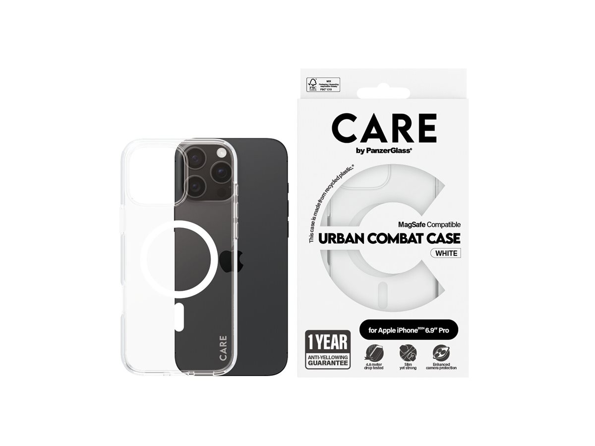 CARE Flagship Case | Back cover | Apple | iPhone 16 Pro Max | Recycled plastic | White | MagSafe - Image 7