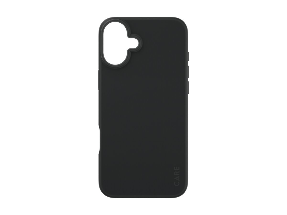CARE by PanzerGlass Case Fashion | Back protection | Apple | iPhone 16 Plus | Recycled plastic | Black - Image 2