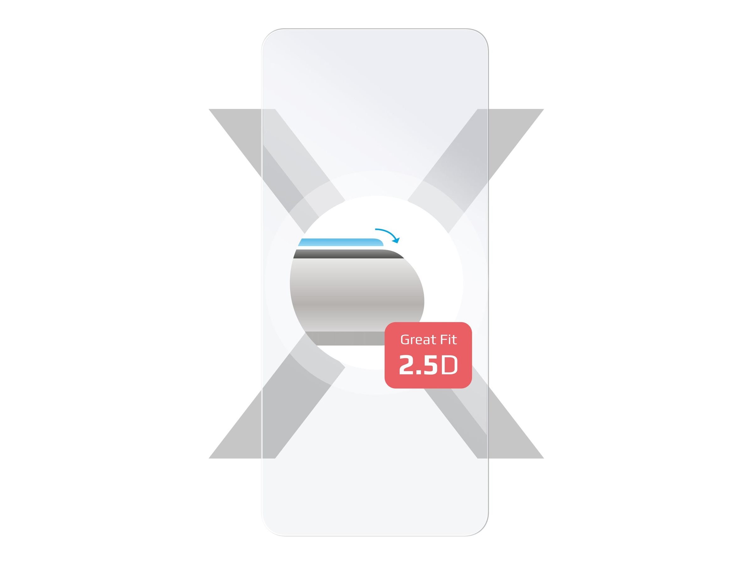 Fixed Screen protector | Xiaomi | Redmi 14C | Tempered glass | Transparent | 2.5D - Image 2