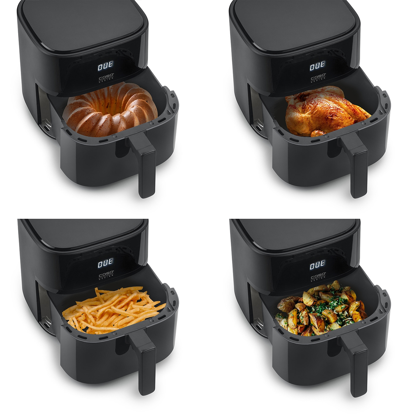 Caso Designer Air Fryer | AirFry 6.0 | Power 1700 W | Capacity 6 L | Black - Image 8