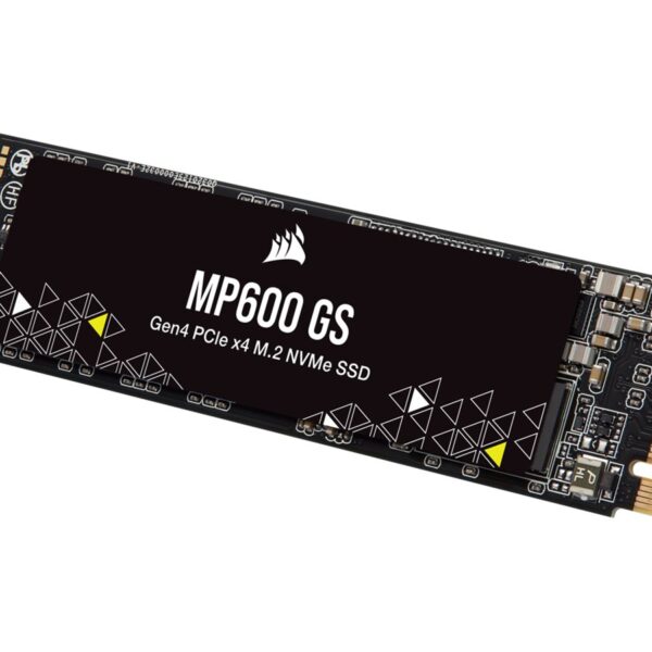 Corsair MP600 GS | 1000 GB | SSD form factor M.2 2280 | Solid-state drive interface PCIe Gen4x4 | Read speed 4800 MB/s | Write speed 3900 MB/s