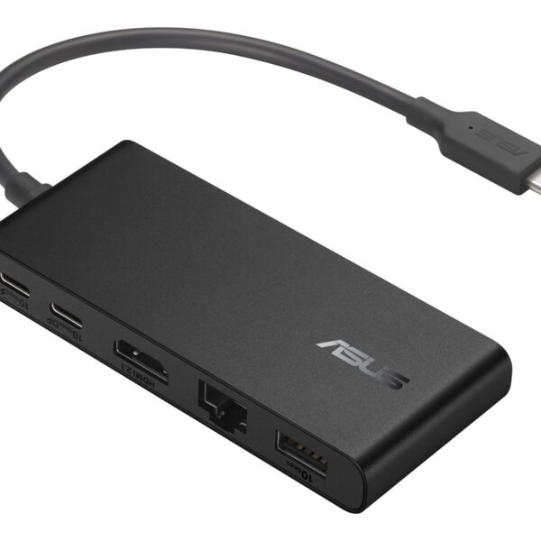 Asus Dual 4K USB-C Dock DC201 | Ethernet LAN (RJ-45) ports 1 | USB 3.0 (3.1 Gen 1) Type-C ports quantity 3 | HDMI ports quantity 1