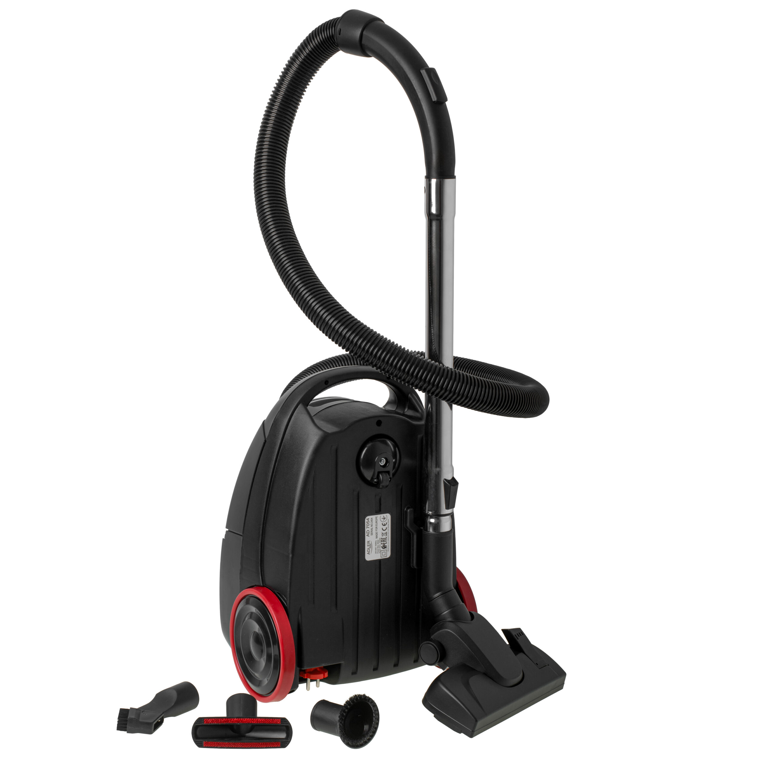Adler Bag Vacuum Cleaner Allergy-friendly Classic | AD 7054 | Bagged | Power 2200 W | Dust capacity 2.6 L | Black - Image 13