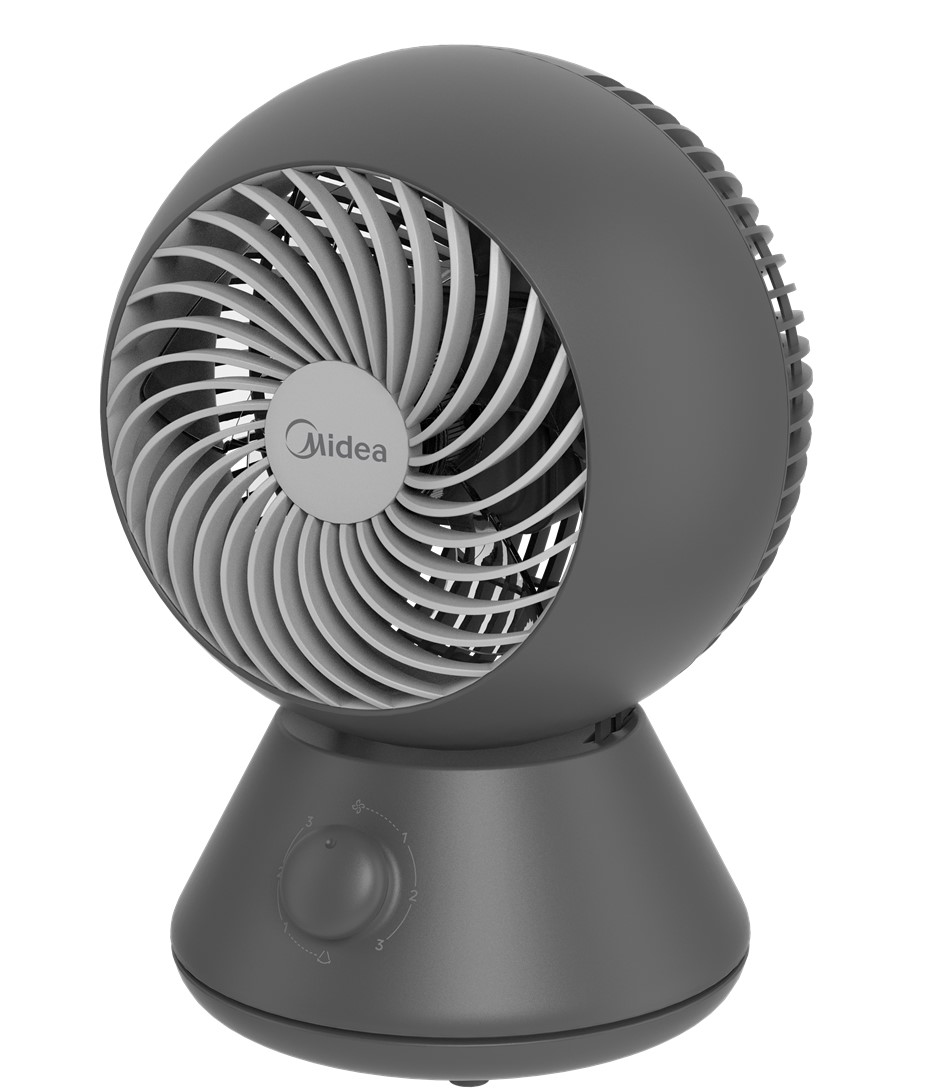 Midea Fan | MFT302R0BPK | Table Fan | Dark Grey | Number of speeds 3 | Oscillation