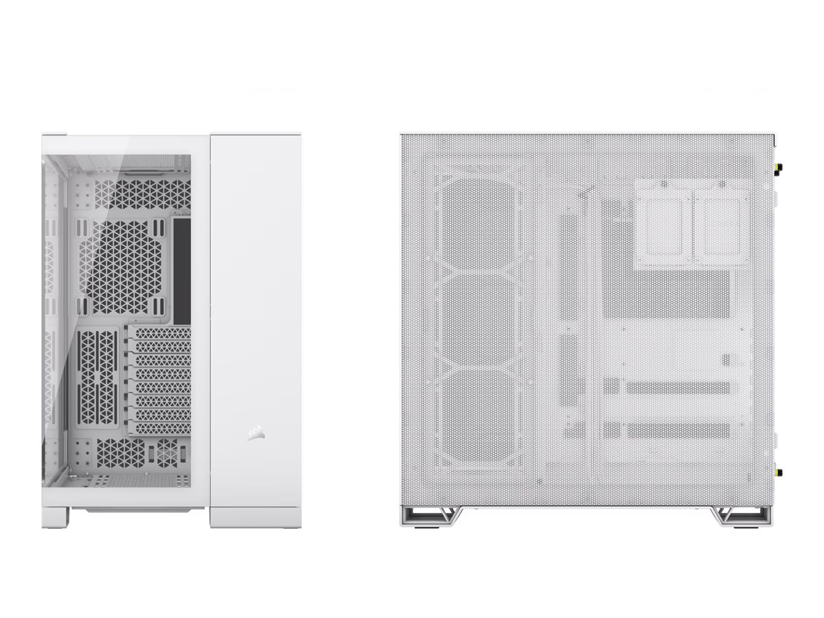 Corsair Dual Chamber PC Case | iCUE LINK 6500X RGB | White | Mid Tower | ATX - Image 3