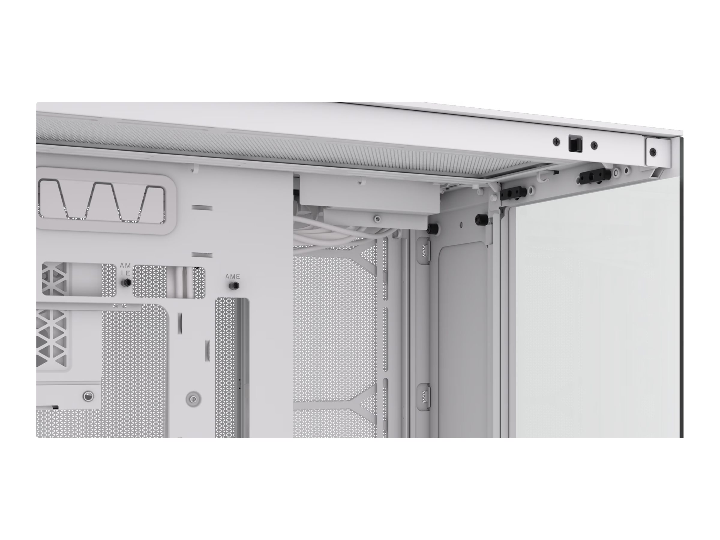 Corsair Dual Chamber PC Case | iCUE LINK 6500X RGB | White | Mid Tower | ATX - Image 5