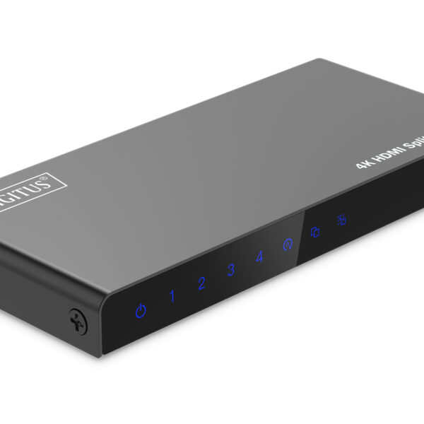 Digitus 4K HDMI Splitter, 1x4 | DS-55337 | Black