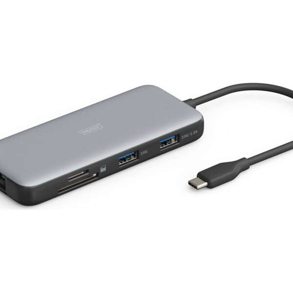 Digitus USB-C docking station, 7-port | DA-70914 | Ethernet LAN (RJ-45) ports 1 | HDMI ports quantity 1