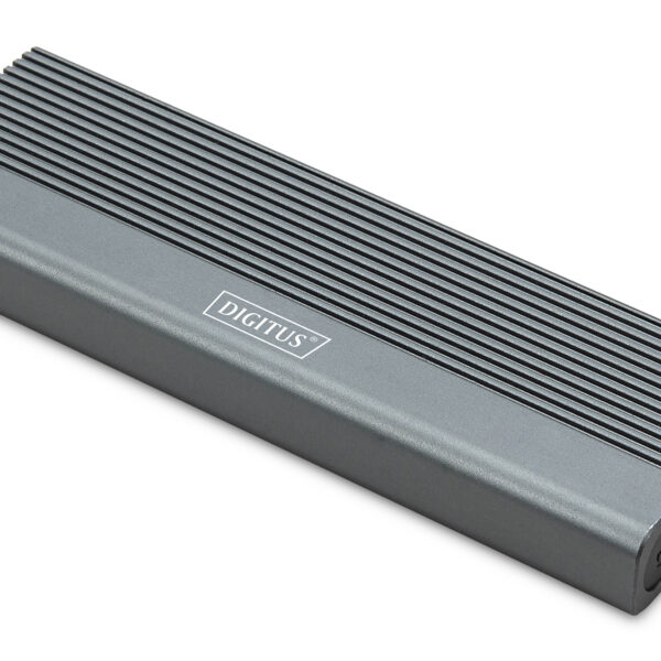 Digitus USB M.2 hard disk enclosure, SSD, external, NVMe + SATA, 10Gbps (NVMe) 6 Gbps (SATA), USB3.1 Gen2 | DA-71156
