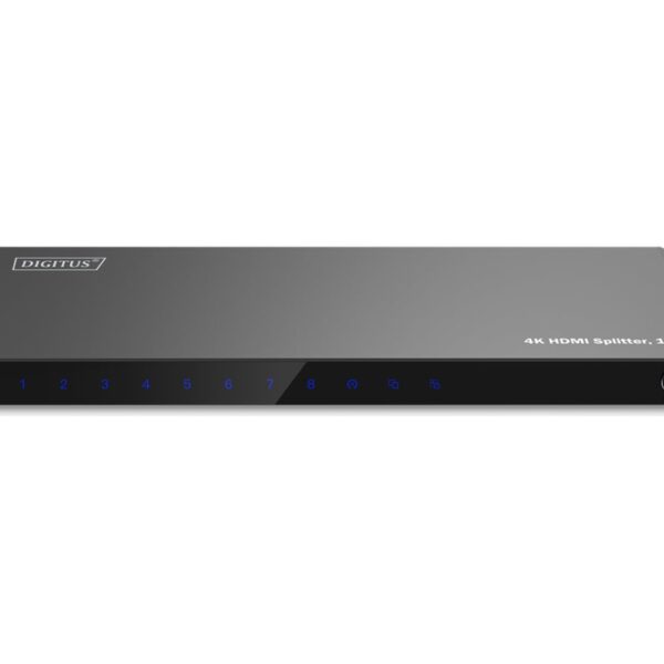 Digitus 4K HDMI Splitter, 1x8 | DS-55338 | Black