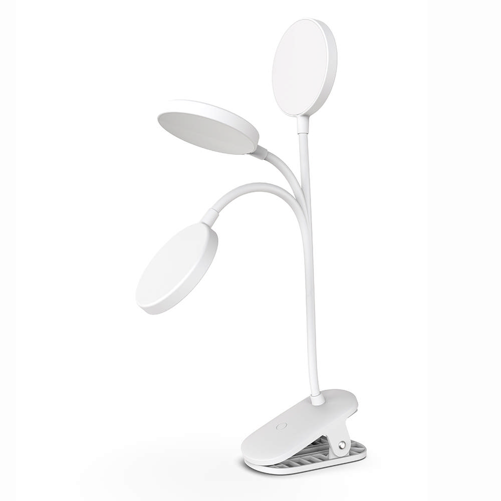 ColorWay LED Table Lamp Flexible and Clip 2 with Built-in Battery | CW-DL10FCB-W - Image 3