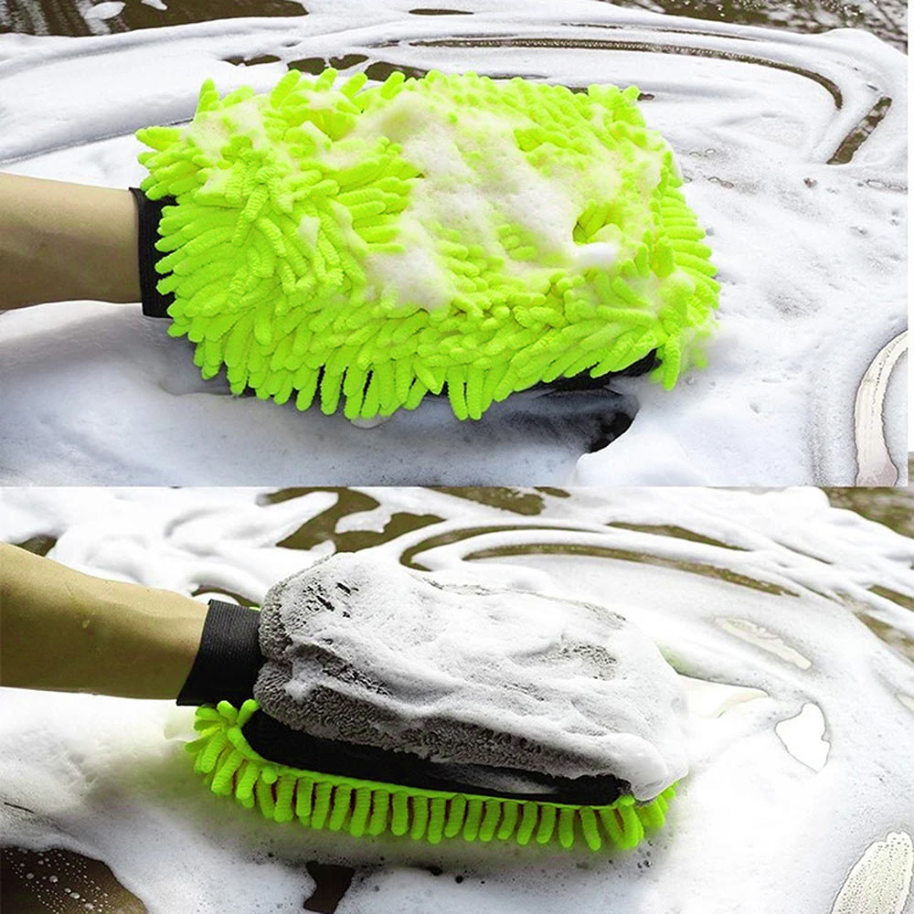 ColorWay | CW-2417 | Microfiber car wash and polish glove, double-sided - Image 3