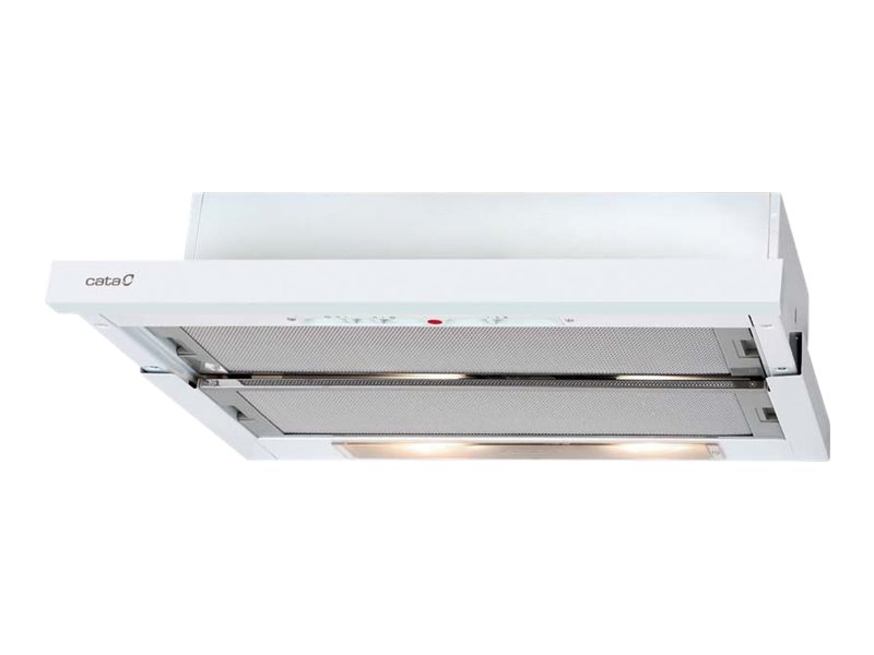 CATA Hood | CAMPANA TF-5260 WH /L | Telescopic | Energy efficiency class D | Width 60 cm | 325 m³/h | Slider | LED | White