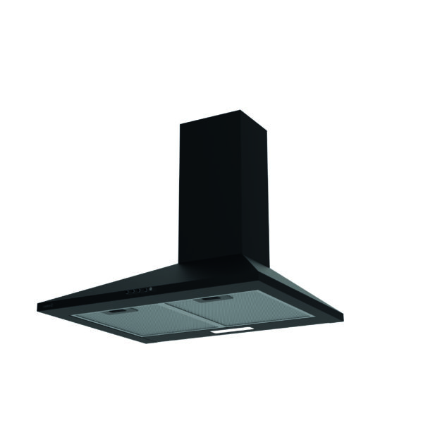 CATA Hood | VK 6000 BK | Wall mounted | Energy efficiency class A | Width 60 cm | 395 m³/h | Mechanical | LED | Black