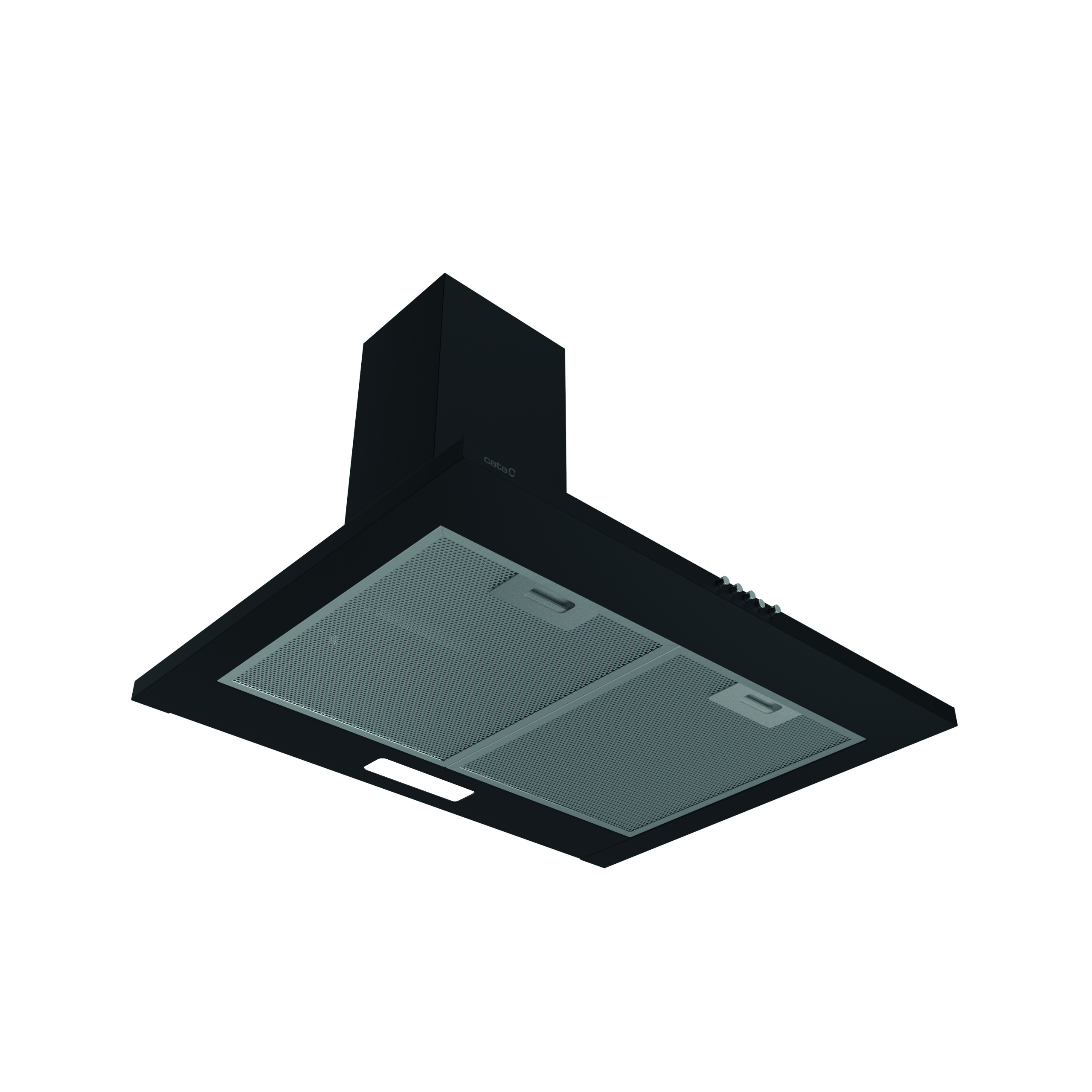 CATA Hood | VK 6000 BK | Wall mounted | Energy efficiency class A | Width 60 cm | 395 m³/h | Mechanical | LED | Black - Image 3