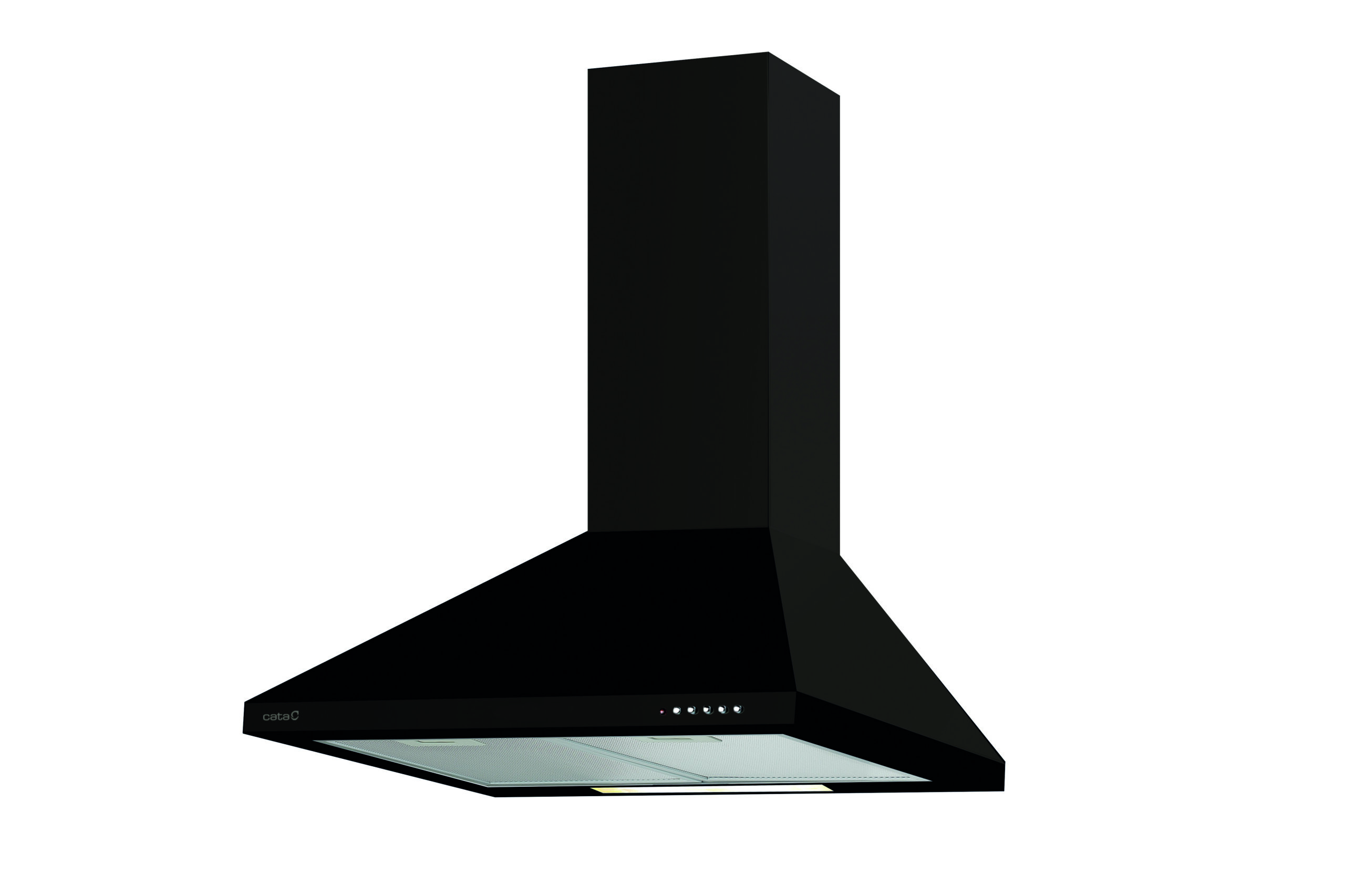 CATA Hood | VK 6000 BK | Wall mounted | Energy efficiency class A | Width 60 cm | 395 m³/h | Mechanical | LED | Black - Image 4