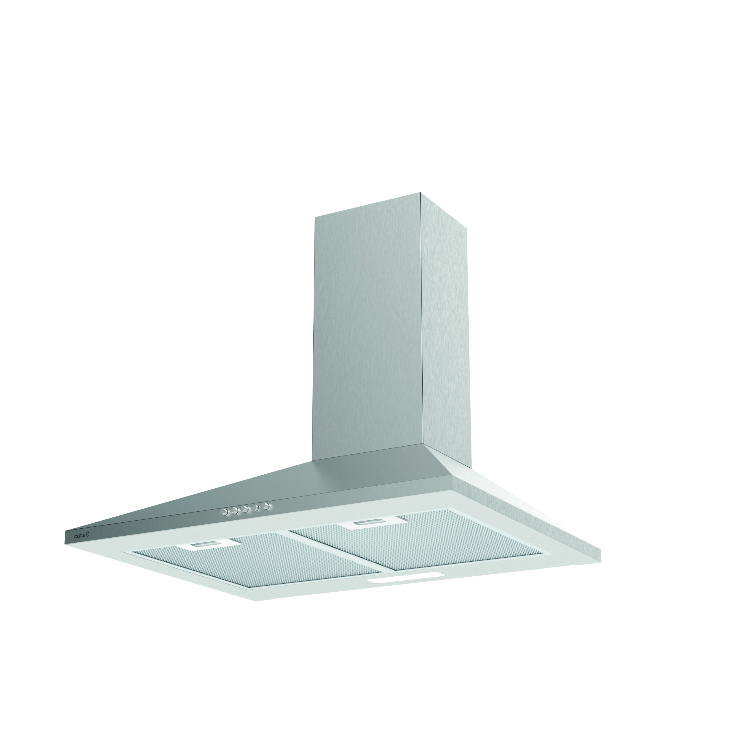 CATA Hood | VK 6000 X | Wall mounted | Energy efficiency class A | Width 60 cm | 395 m³/h | Mechanical control | LED | Inox