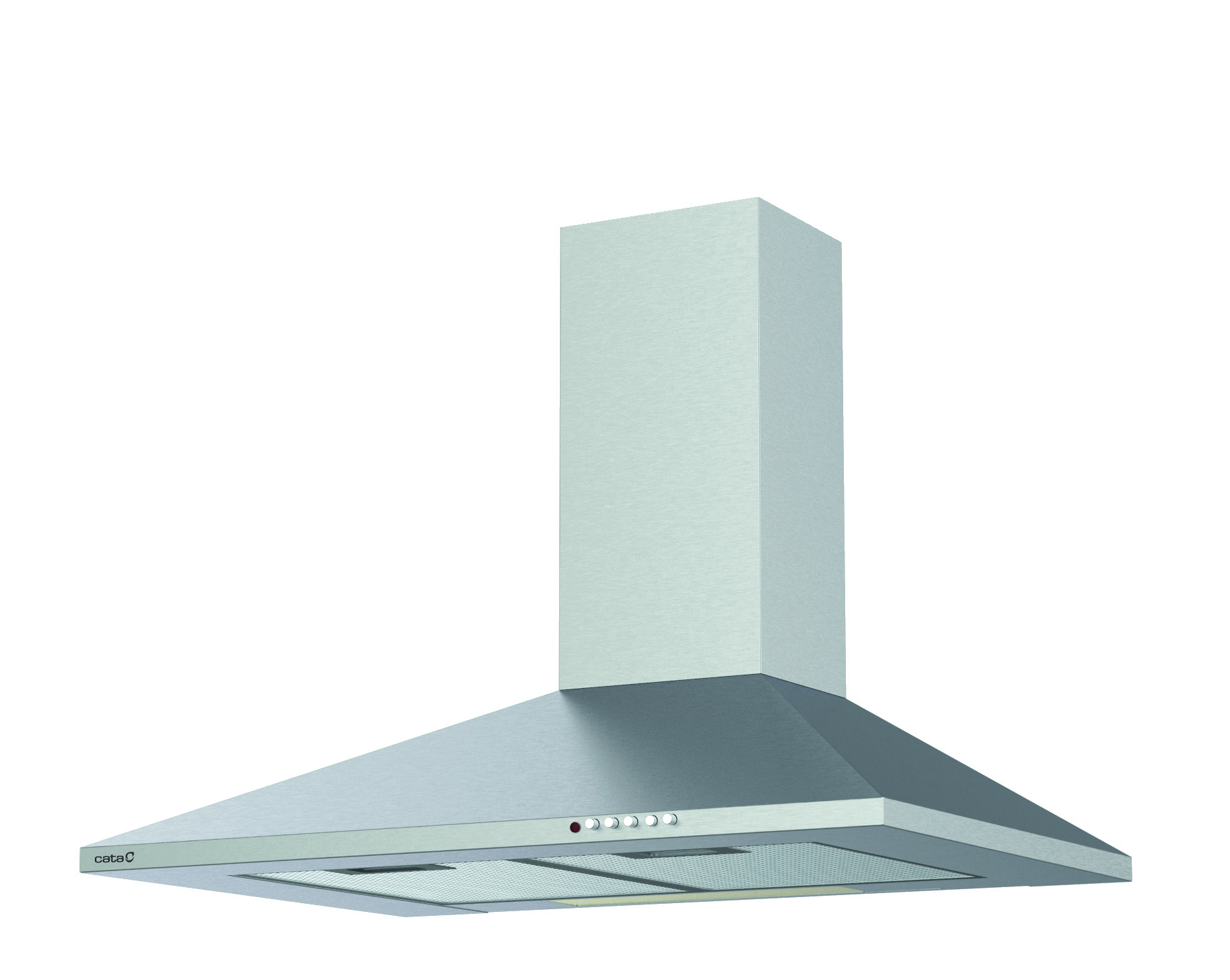 CATA Hood | VK 6000 X | Wall mounted | Energy efficiency class A | Width 60 cm | 395 m³/h | Mechanical control | LED | Inox - Image 4