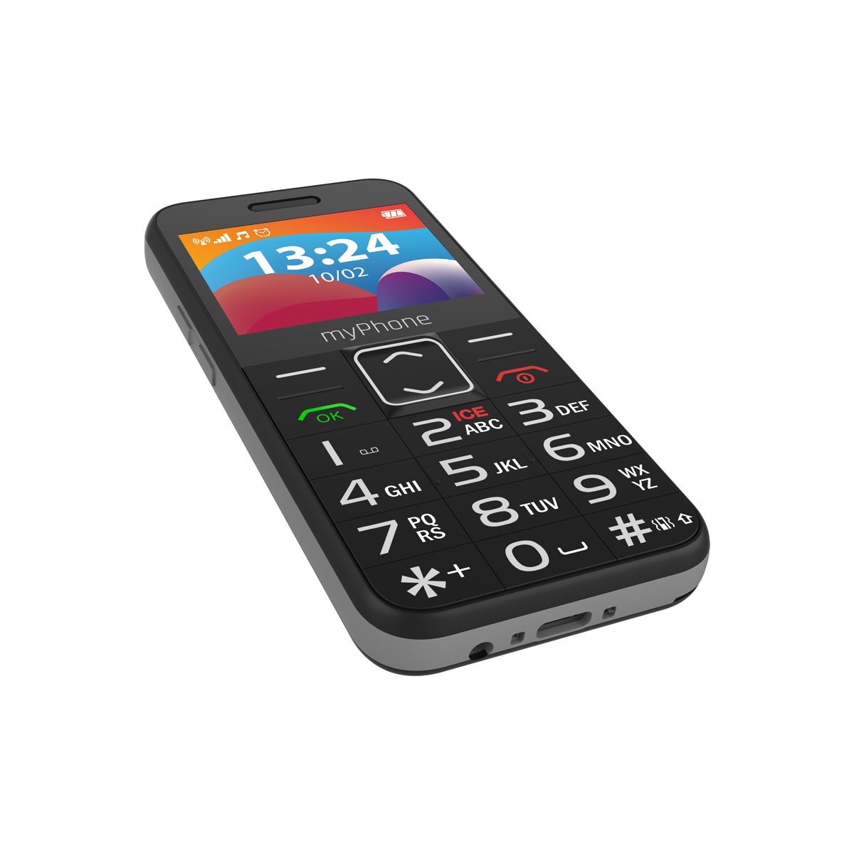 myPhone HALO | 3 LTE | Black | 2.4 " | IPS | 48 MB | 128 MB | Dual SIM | Nano SIM | 3G | Bluetooth | 2.1 | USB version Type-C | Built-in camera | Main camera resolution 0.3 MP | 1400 mAh - Image 11