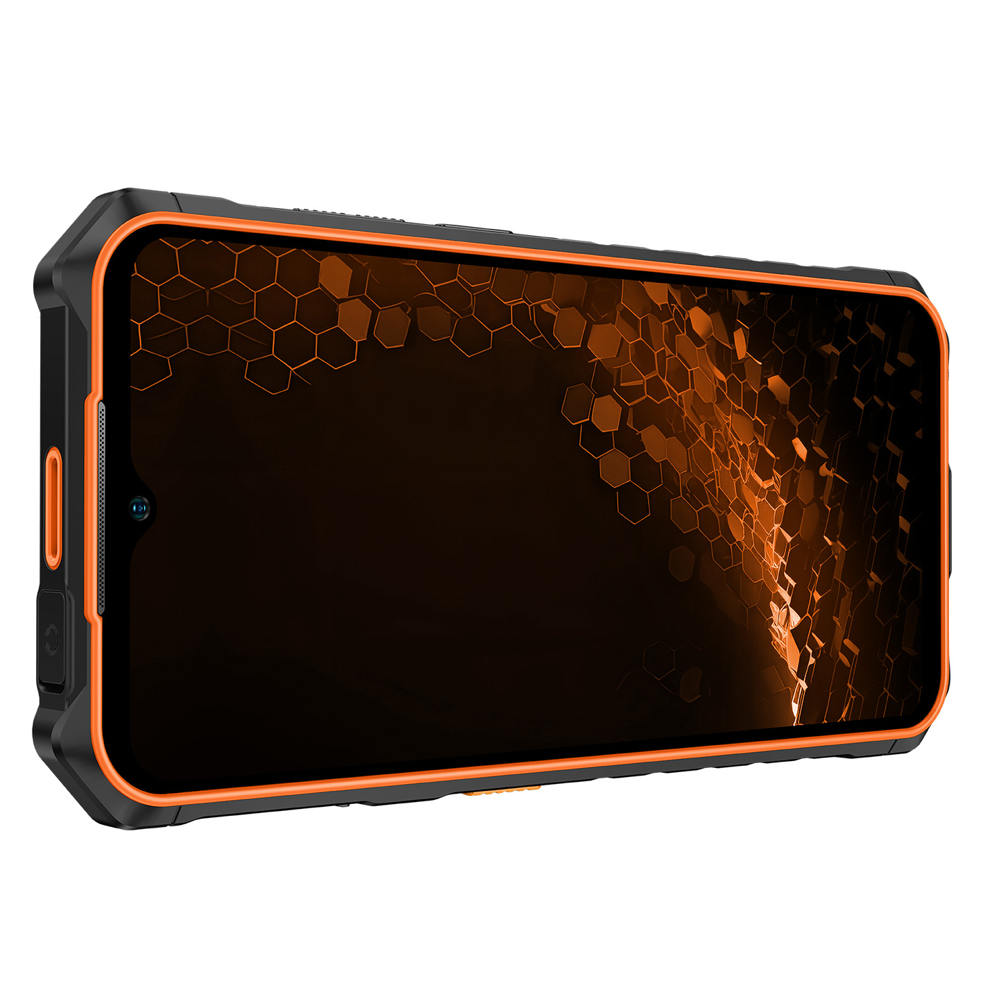 Hammer | Iron | V | Orange | 6.5 " | IPS | 1600 x 720 pixels | Mediatek | Helio G36 | Internal RAM 6 GB | 64 GB | microSD | Dual SIM | Nano SIM | 3G | 4G | Main camera resolution 50 MP | Secondary camera resolution 8 MP | Android | 13 - Image 3