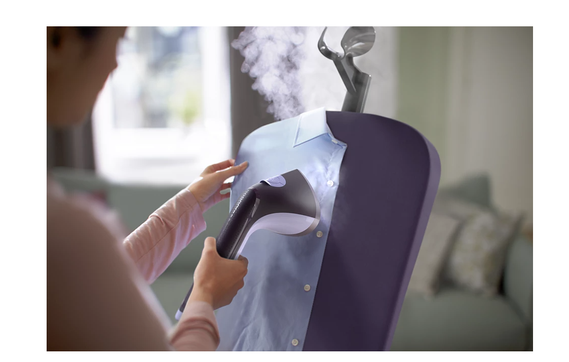 Philips | Stand Garment Steamer with XL StyleBoard | STE3180/30 | Stand Steamer | 2000 W | 2 L | 40 g/min | Purple - Image 5