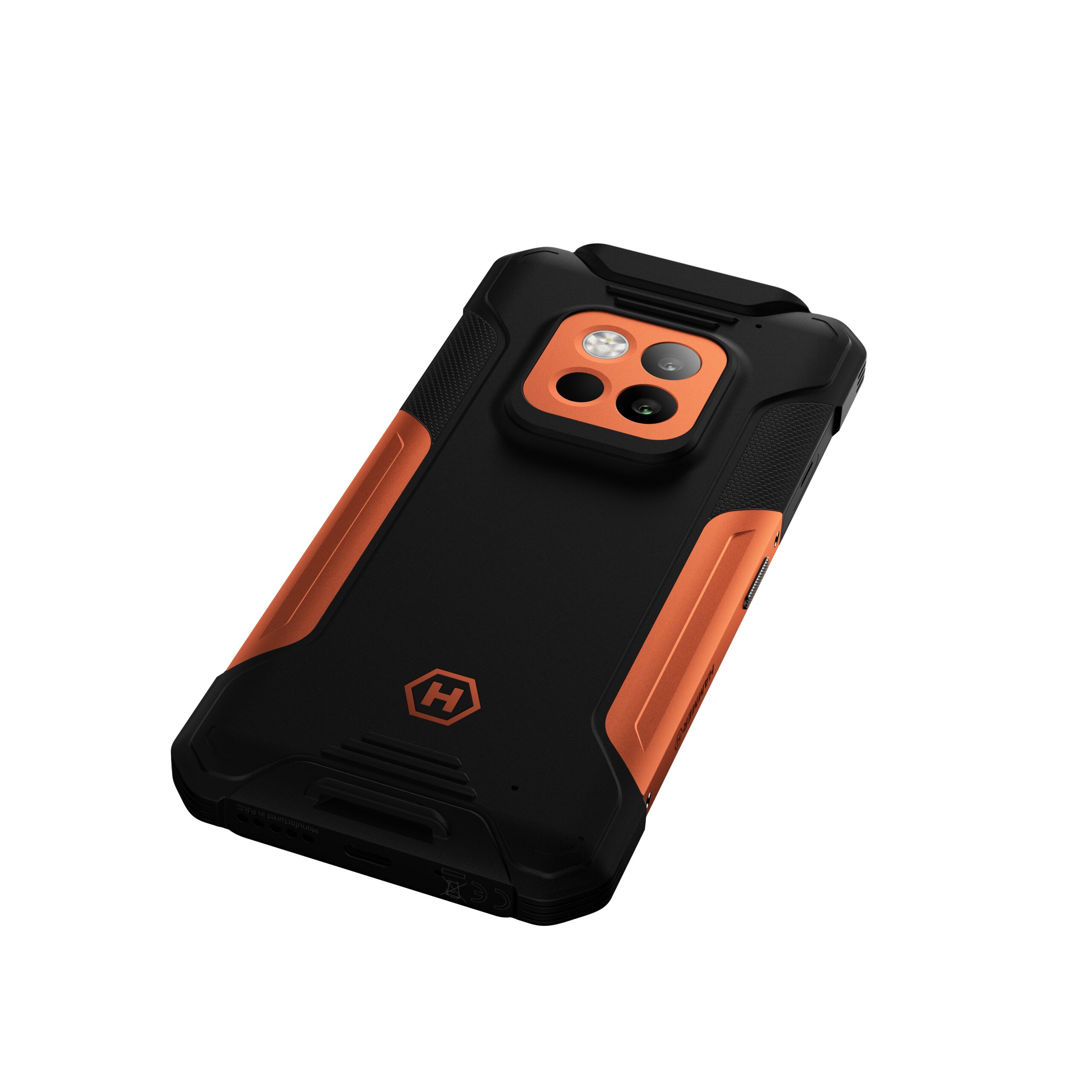 Hammer | Construction | 2 Thermal 5G | Orange | 6.58 " | IPS | 1080 x 2408 pixels | Mediatek | Dimensity 6300 | Internal RAM 8 GB | 256 GB | microSD | Dual SIM | Nano SIM + eSIM | 3G | 4G | 5G | Main camera resolution 108 MP | Secondary camera resolution 32 MP | Android | 14 | 6500 mAh - Image 7