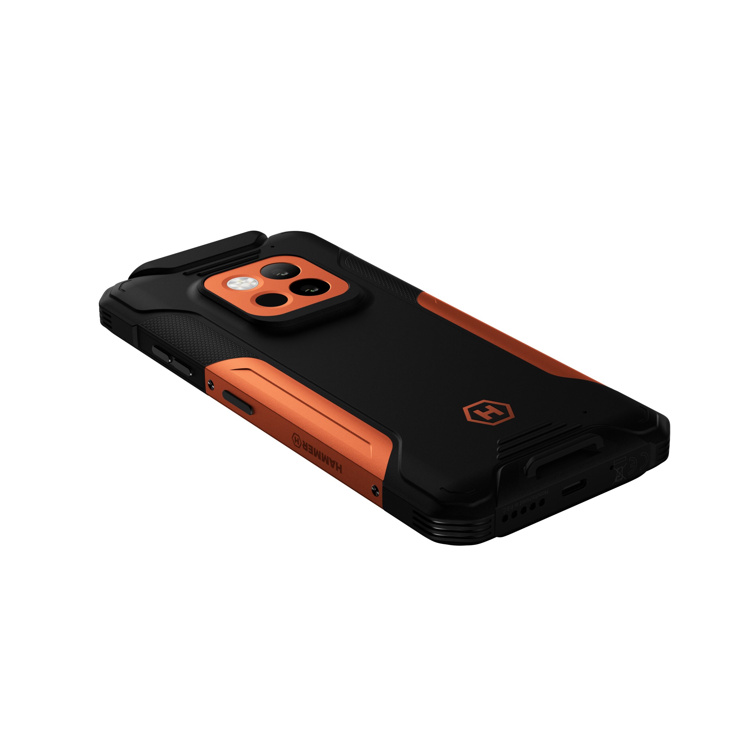Hammer | Construction | 2 Thermal 5G | Orange | 6.58 " | IPS | 1080 x 2408 pixels | Mediatek | Dimensity 6300 | Internal RAM 8 GB | 256 GB | microSD | Dual SIM | Nano SIM + eSIM | 3G | 4G | 5G | Main camera resolution 108 MP | Secondary camera resolution 32 MP | Android | 14 | 6500 mAh - Image 8