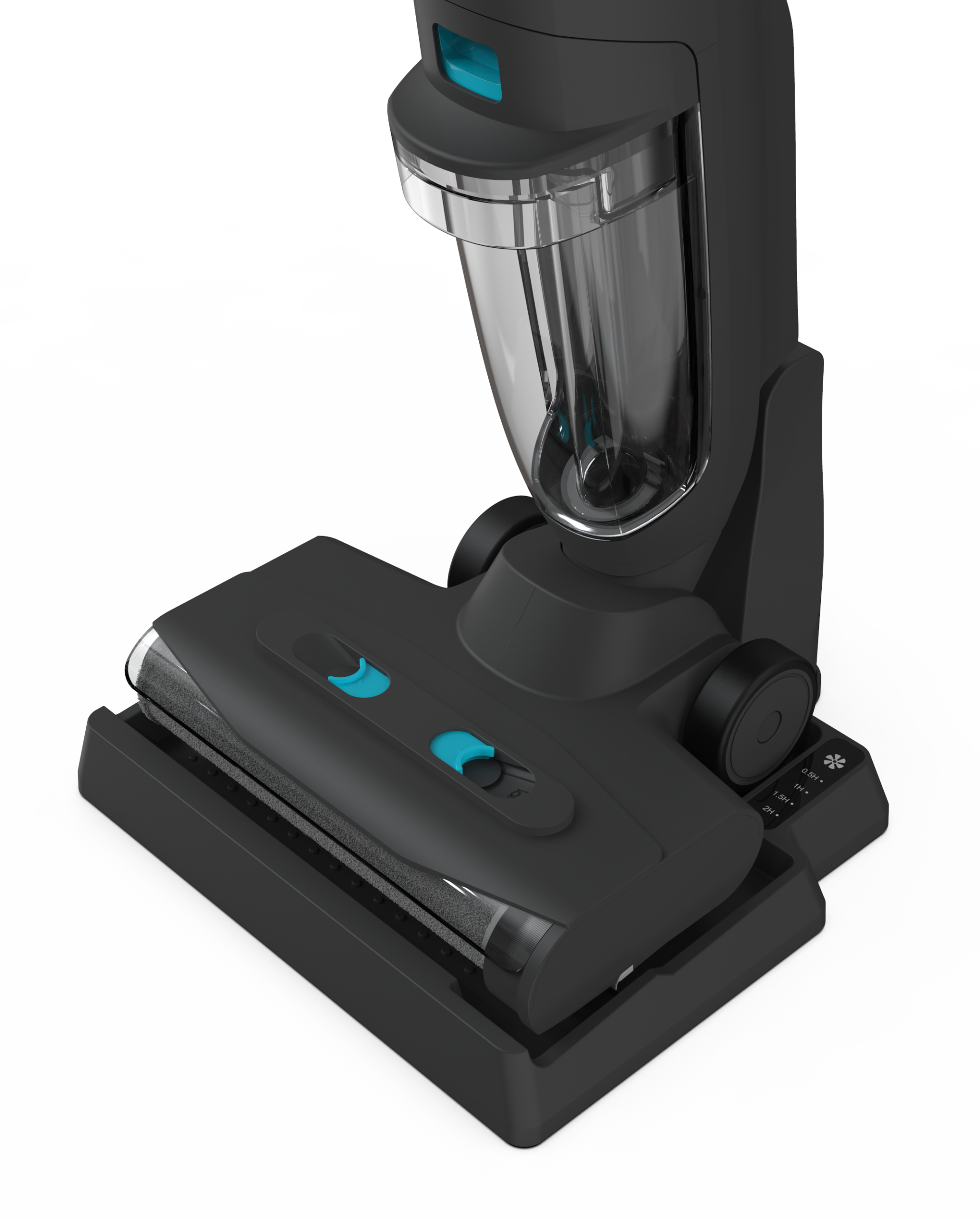 Mamibot | Multi purpose Floor Cleaner | Flomo II Plus | Cordless operating | Washing function | 150 W | 27 V | Operating time (max) 35 min | Black | Warranty 24 month(s) - Image 4