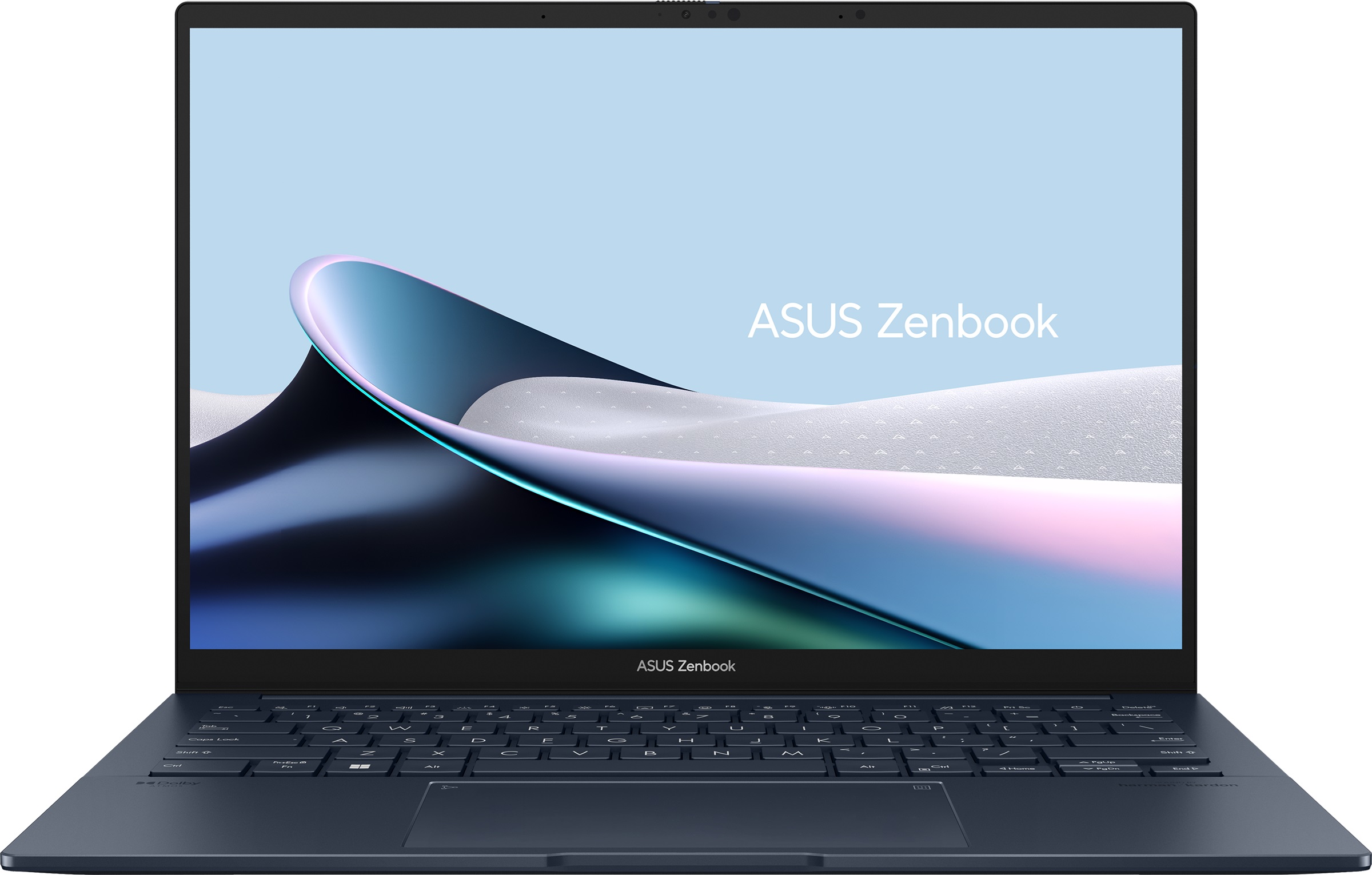 Asus | Zenbook 14 UX3405CA-PZ217W | Ponder Blue | 14 " | OLED | Touchscreen | 3K | 2880 x 1800 pixels | 120 Hz | Glossy | Intel Core Ultra 7 | 255H | 32 GB | LPDDR5X | Solid-state drive capacity 1000 GB | Intel Graphics | Windows 11 Home | 802.11be | Bluetooth version 5.4 | Keyboard language US international | Keyboard backlit | Warranty 24 month(s) | Battery warranty 12 month(s)