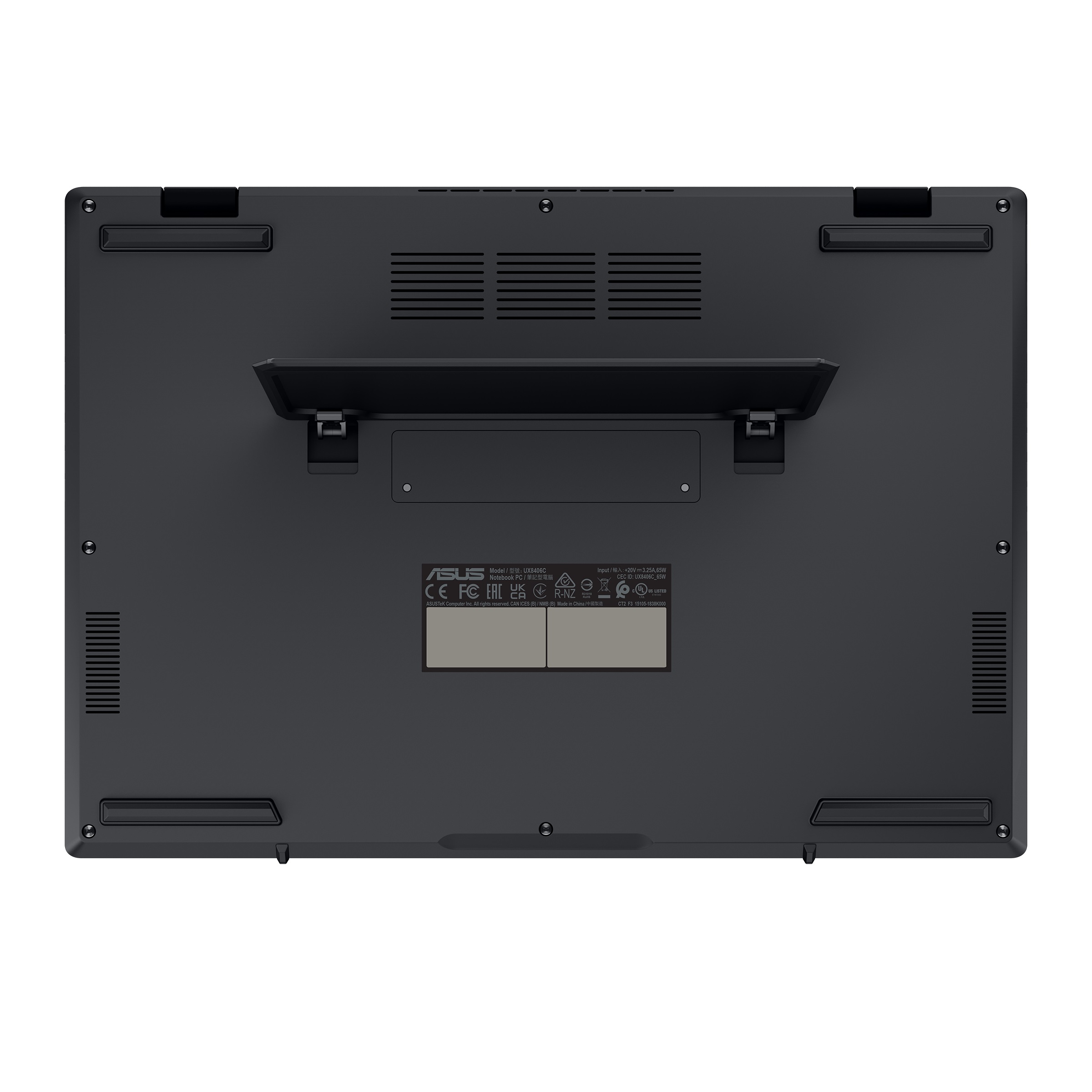 Asus | Zenbook Duo UX8406CA-PZ009W | Basalt Gray | 14 " | OLED | Touchscreen | 3K | 2880 x 1800 pixels | Glossy | Intel Core Ultra 9 | 285H | 32 GB | LPDDR5X | Solid-state drive capacity 2000 GB | Intel Graphics | Windows 11 Home | 802.11be | Bluetooth version 5.4 | Keyboard language US international | Keyboard backlit - Image 11