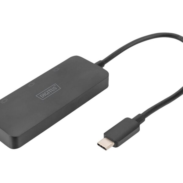 Digitus | 3-Port MST Video Hub (USB-C-3x DisplayPort) | DS-45334