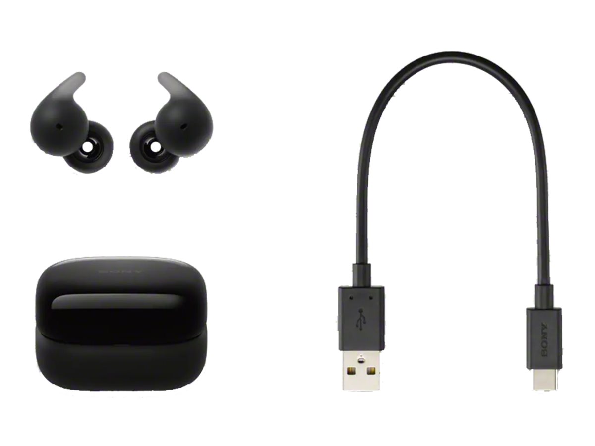 Sony Headphones | WF-L910 LinkBuds Open | Bluetooth | In-ear | Wireless | Black - Image 7